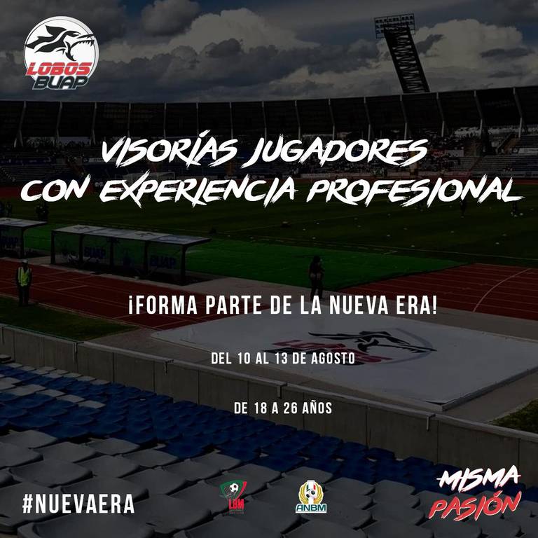 Forma parte de la nueva era”, Lobos BUAP emite fecha para visorías Puebla  deportes futbol - El Sol de Puebla | Noticias Locales, Policiacas, sobre  México, Puebla y el Mundo