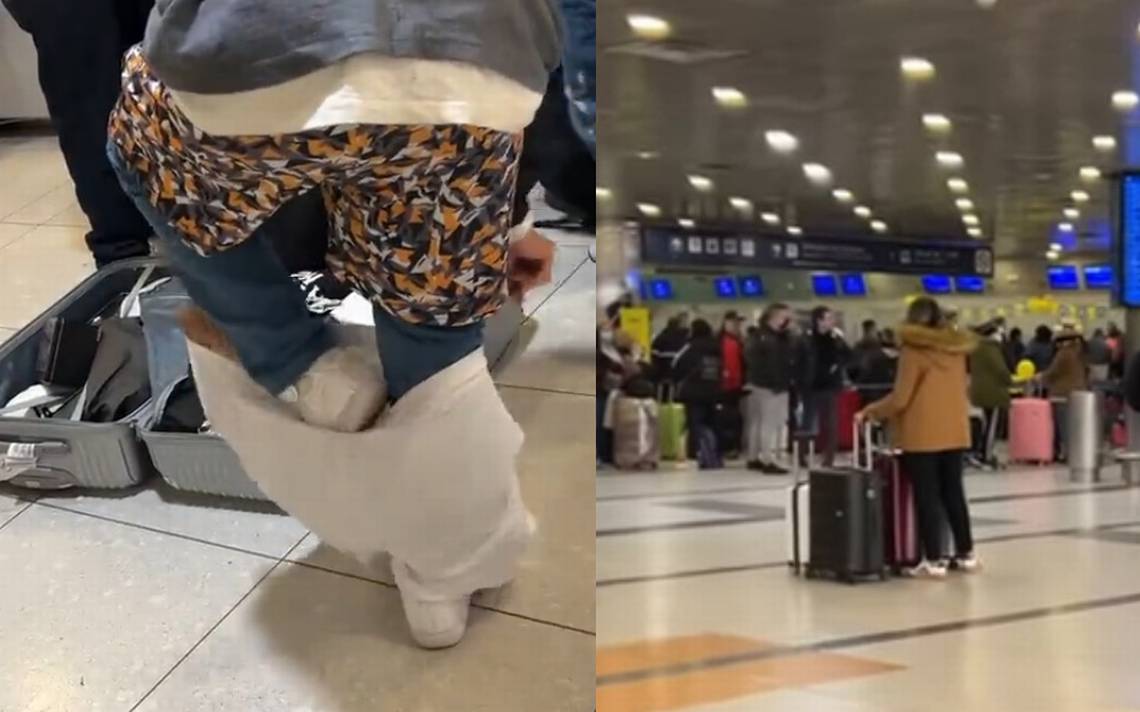 La mochila de  que se ha vuelto viral en TikTok para viajar sin pagar  más por el equipaje de mano