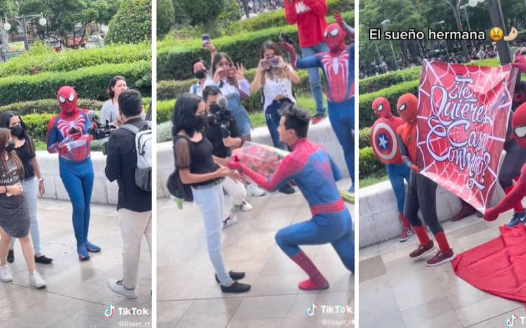 Vestido de Spiderman le pide matrimonio a su novia, ¿aceptó? - El Sol de  Puebla | Noticias Locales, Policiacas, sobre México, Puebla y el Mundo