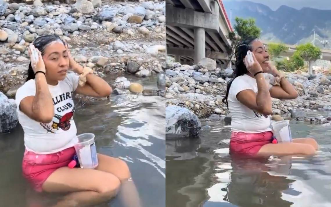 A falta de agua, joven se baña en el río Santa Catarina y desata ola de  críticas [Video] - El Sol de Puebla | Noticias Locales, Policiacas, sobre  México, Puebla y el Mundo