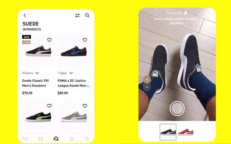 Snapchat permitirá probar ropa con realidad aumentada antes de comprarla -  El Sol de Puebla | Noticias Locales, Policiacas, sobre México, Puebla y el  Mundo