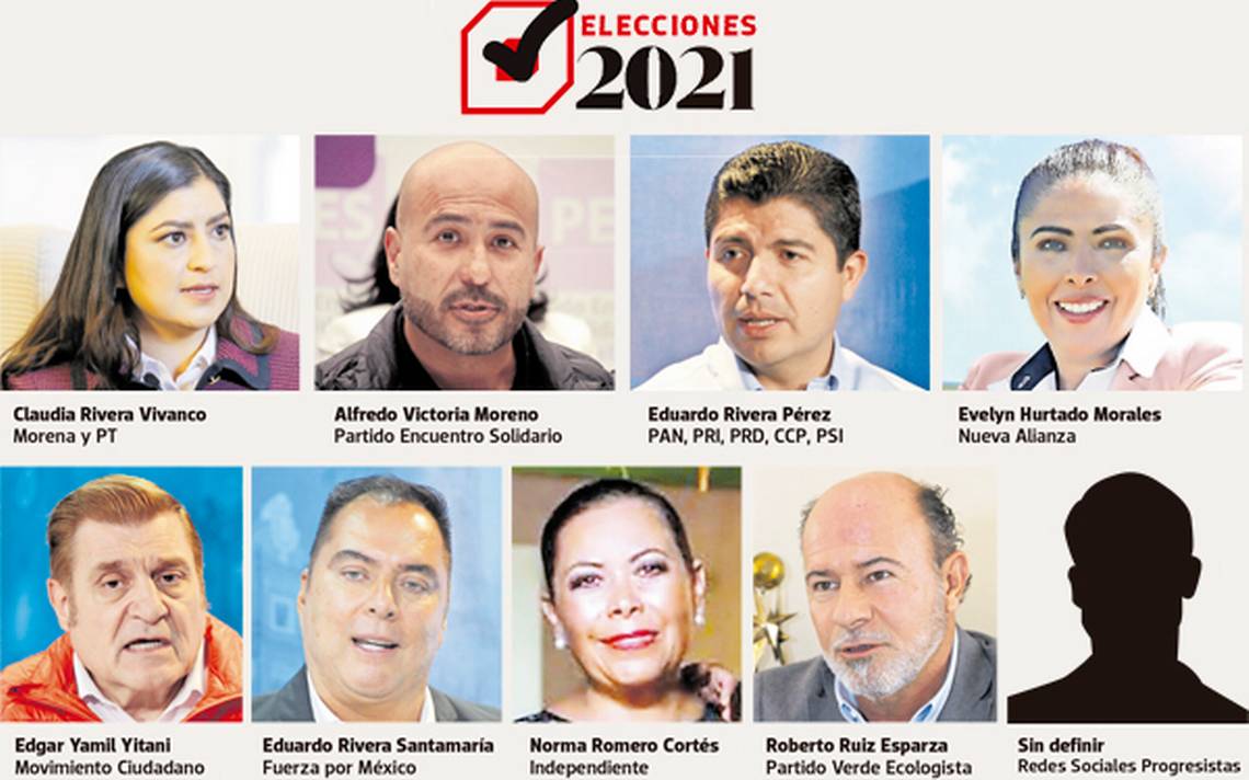 Son nueve los candidatos que se disputarán la alcaldía de Puebla - El Sol  de Puebla | Noticias Locales, Policiacas, sobre México, Puebla y el Mundo