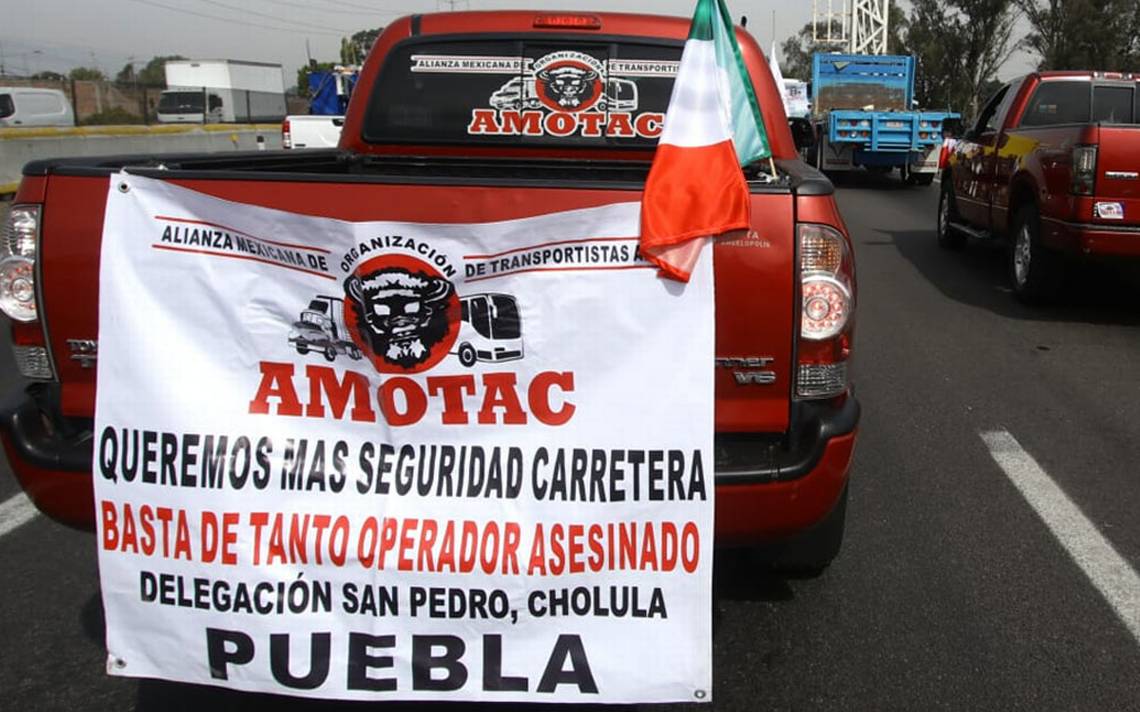 Manifestación de transportistas de la Amotac en Puebla: no al complemento  Carta Porte es criminal - El Sol de Puebla | Noticias Locales, Policiacas,  sobre México, Puebla y el Mundo