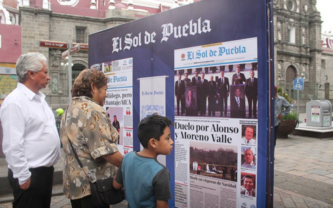 Expone El Sol de Puebla su paso a través de la historia - El Sol de Puebla