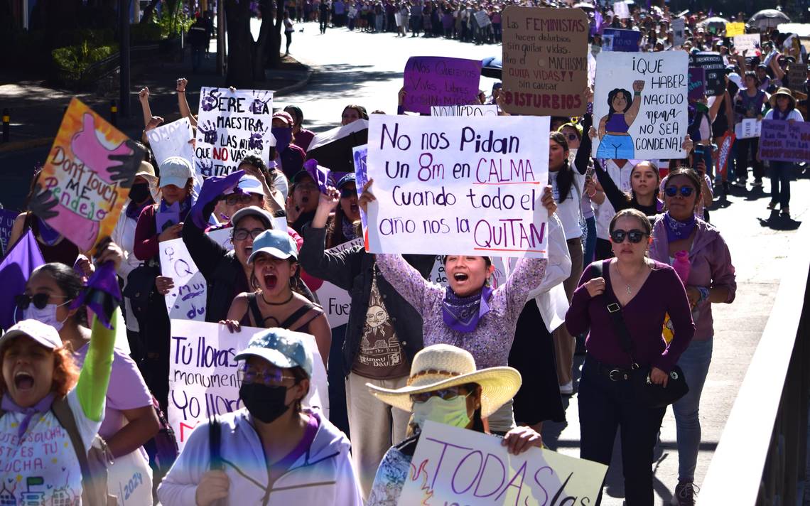 8M: Miles de mujeres marchan en las calles de Puebla para exigir justicia,  igualdad y respeto - El Sol de Puebla | Noticias Locales, Policiacas, sobre  México, Puebla y el Mundo