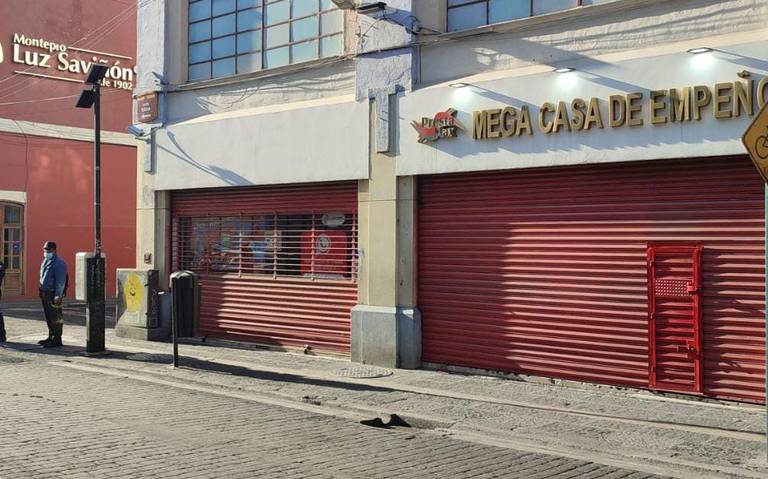 Dan cristalazo a casa de empeño del Centro Histórico de Puebla - El Sol de  Puebla | Noticias Locales, Policiacas, sobre México, Puebla y el Mundo